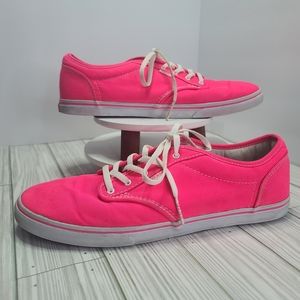 Neon pink vans off the wall style TB4R